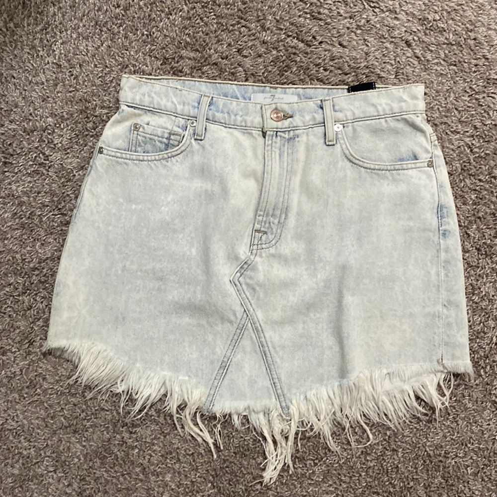 Seven for all man kind Jean skirt
